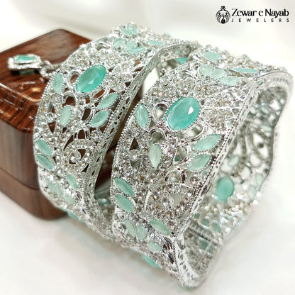 J13- Stone Work Bangles