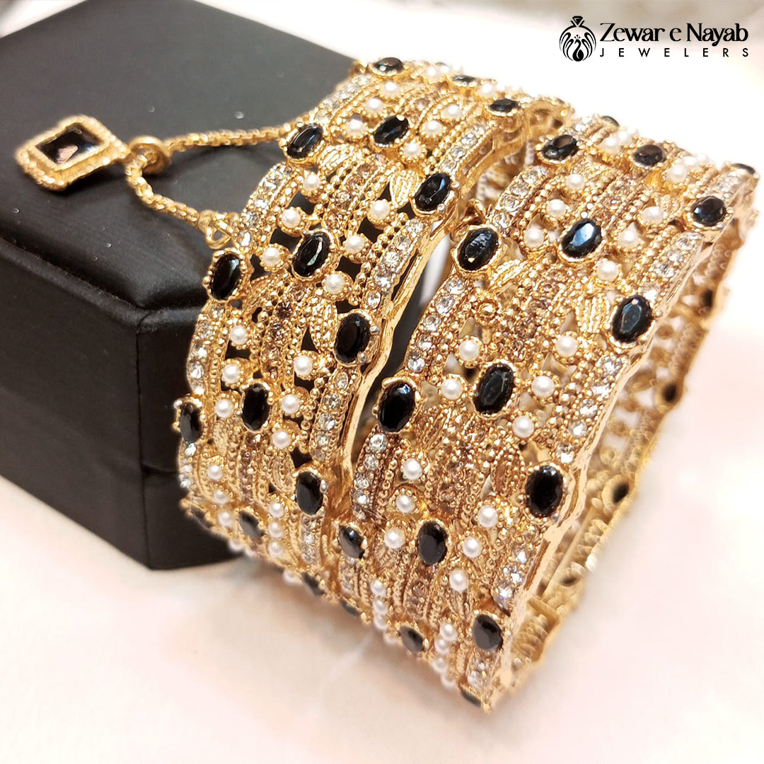 J1 - Stone Work Bangles