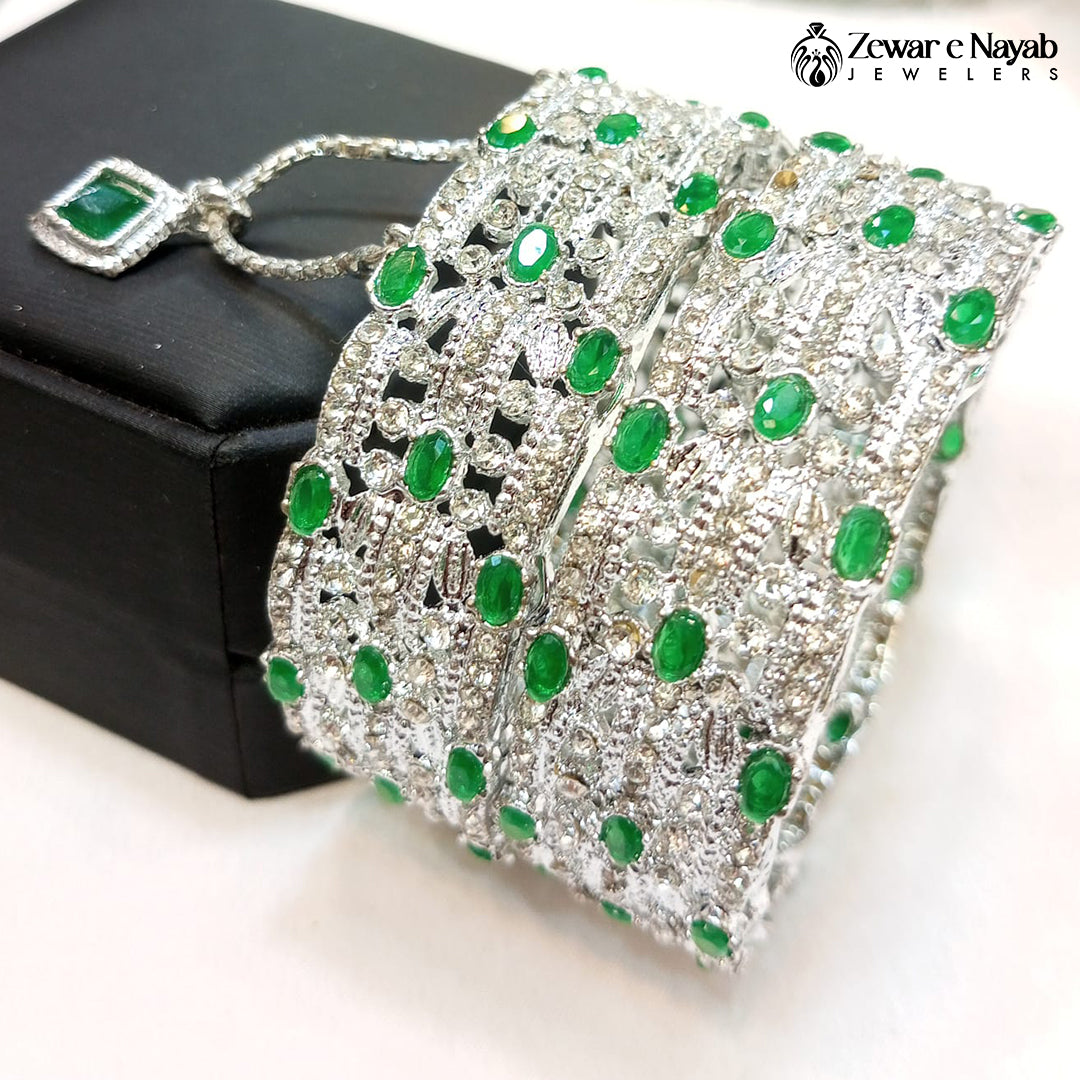 J1 - Stone Work Bangles