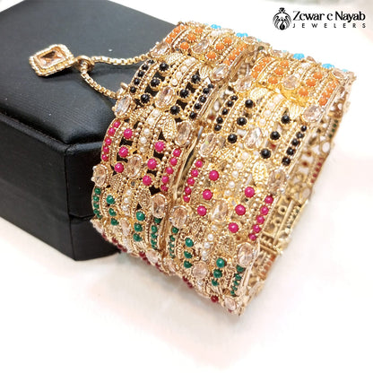 J1 - Stone Work Bangles