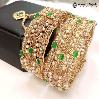 J1 - Stone Work Bangles